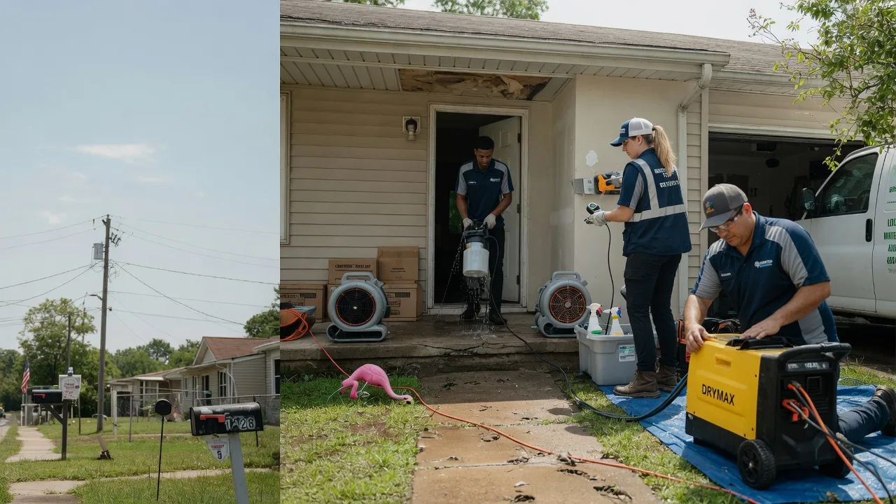 Storm Damage Water Removal in Shelbyville, KY near me
